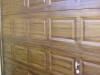 Woodgrain garage door