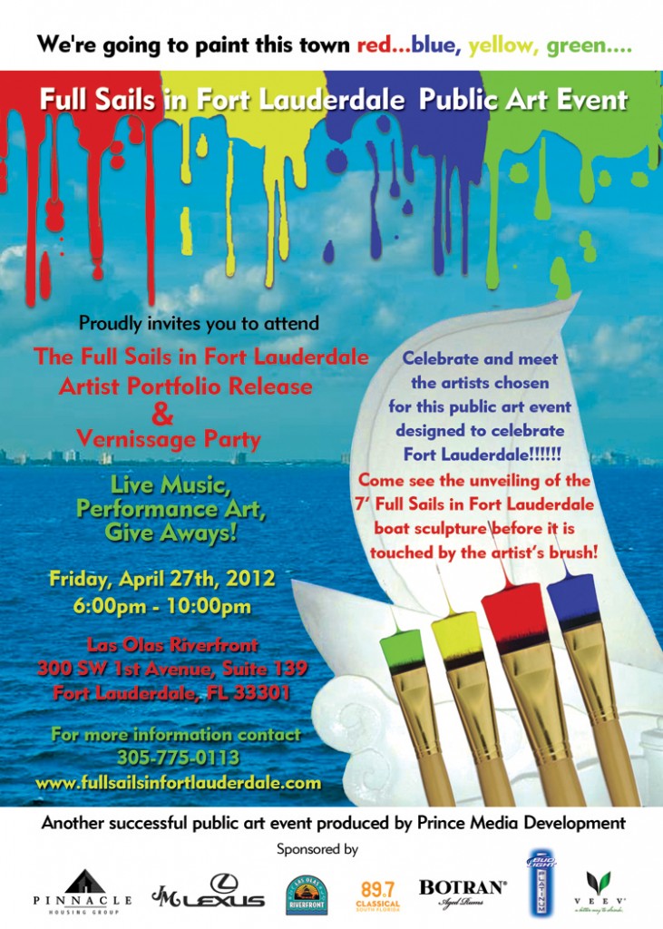 Full Sails in Fort Lauderdale Artist Portfolio Party Full Sails in Fort Lauderdale Artist Portfolio Party